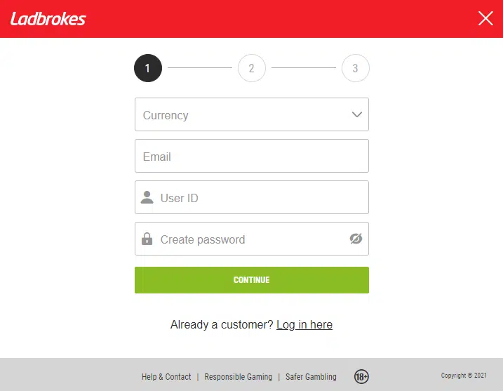 Jak się zarejestrować w Ladbrokes