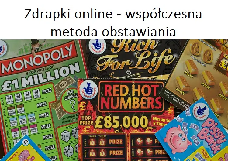 Zdrapki online – współczesna metoda obstawiania