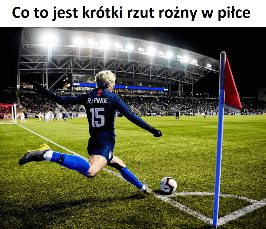 Co to jest krótki rzut rożny w piłce nożnej?