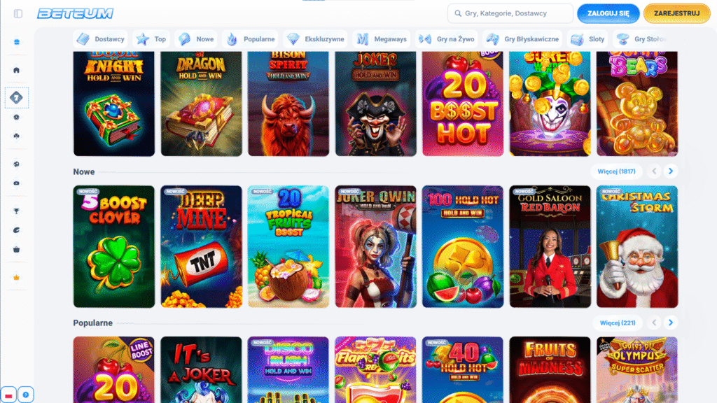 Automaty – oferta gier