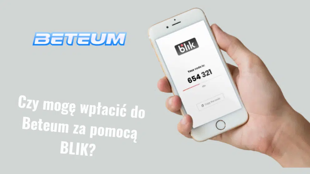 Czy mogę wpłacić do Beteum za pomocą BLIK?